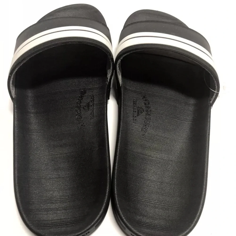 Quicksilver Men’s Rivi, Black Slide Sandals, Size 13 D.